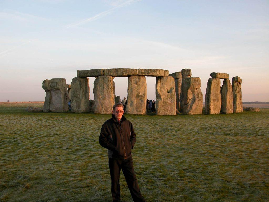 Roy at Stonehenge 2005